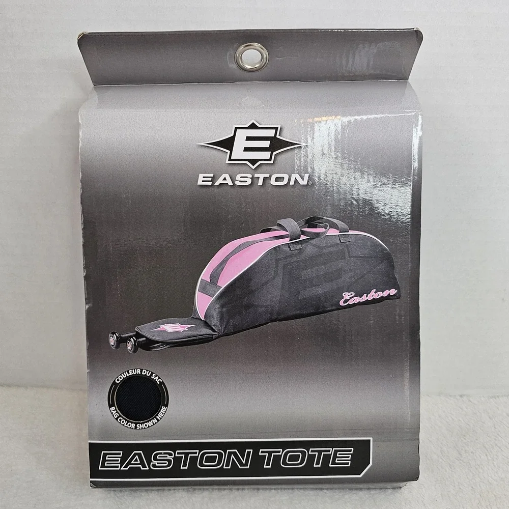Easton Tote AllPurpose Sport Bat Bag Black And Pink 36